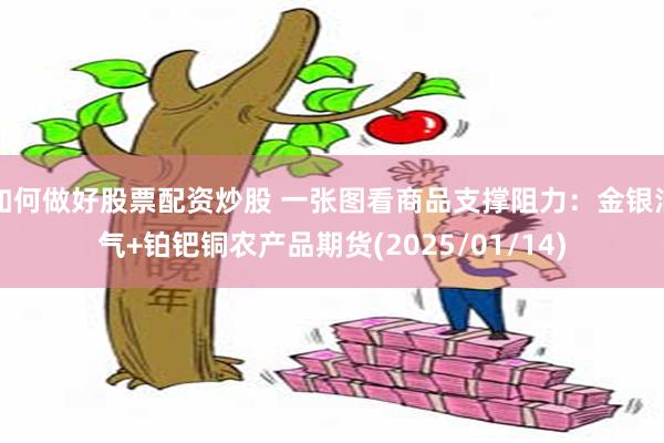 如何做好股票配资炒股 一张图看商品支撑阻力：金银油气+铂钯铜农产品期货(2025/01/14)